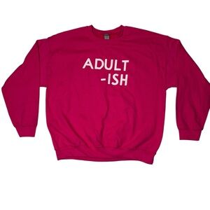 Gildan‎ Hot Pink Heavy Blend Sweatshirt xl-3xl